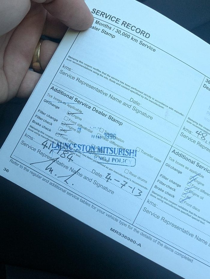 2010 Mitsubishi Outlander LS ZH MY10 4X4 On Demand White