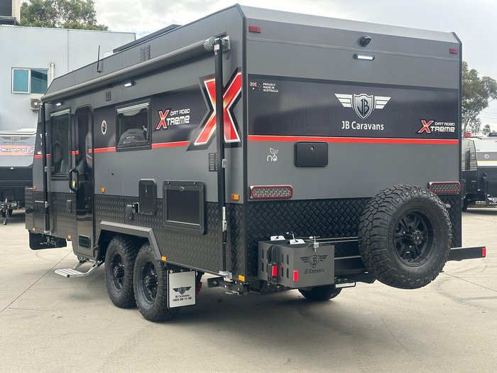 2026 JB Caravans 19'6 Dirt Road Xtreme Front Door
