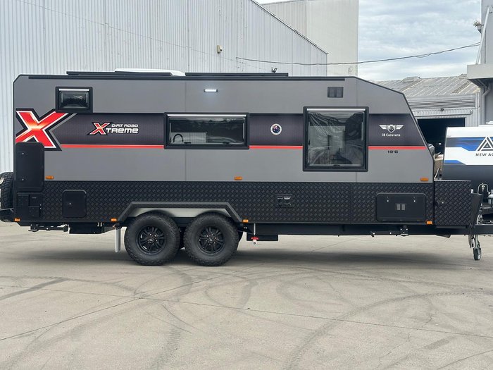 2026 JB Caravans 19'6 Dirt Road Xtreme Front Door
