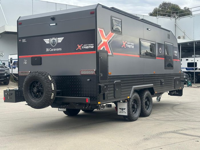 2026 JB Caravans 19'6 Dirt Road Xtreme Front Door