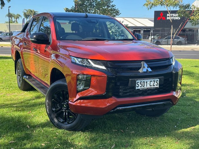 2022 Mitsubishi Triton GSR MR MY23 4X4 Dual Range Sunflare Orange with Black Roof