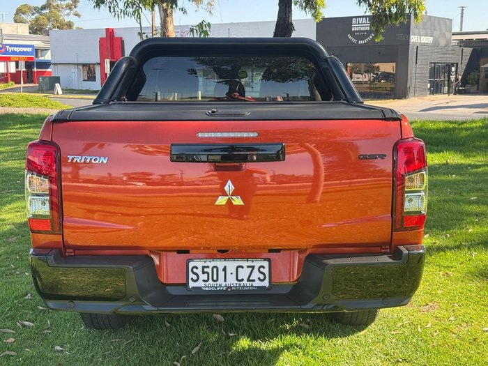 2022 Mitsubishi Triton GSR MR MY23 4X4 Dual Range Sunflare Orange with Black Roof
