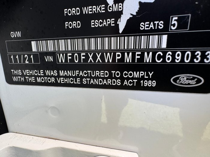 2021 Ford Escape ST-Line