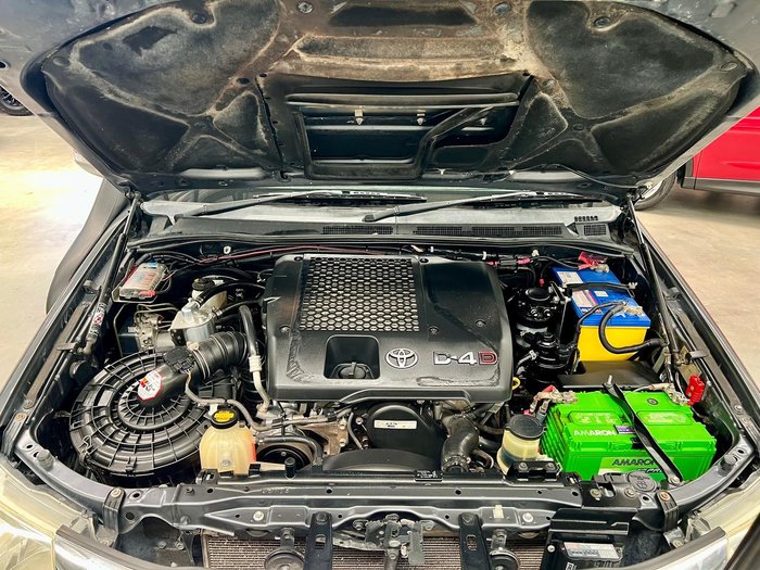 2013 Toyota Hilux SR5 KUN26R MY12 4X4 Charcoal Grey