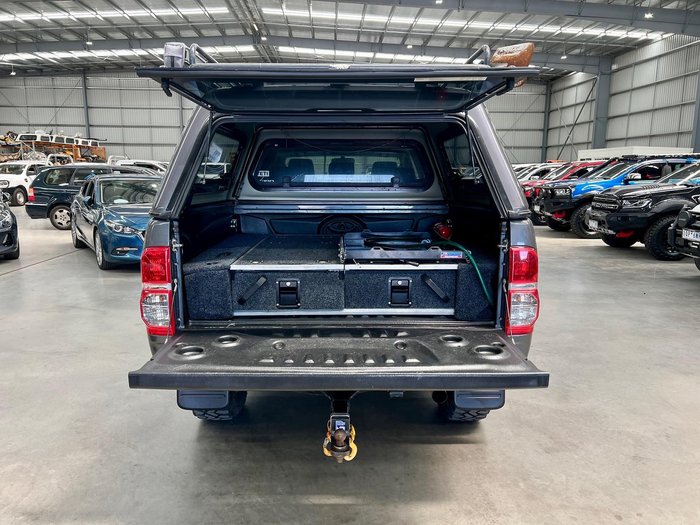 2013 Toyota Hilux SR5 KUN26R MY12 4X4 Charcoal Grey