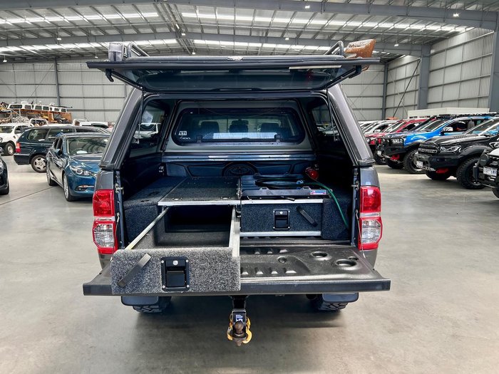 2013 Toyota Hilux SR5 KUN26R MY12 4X4 Charcoal Grey