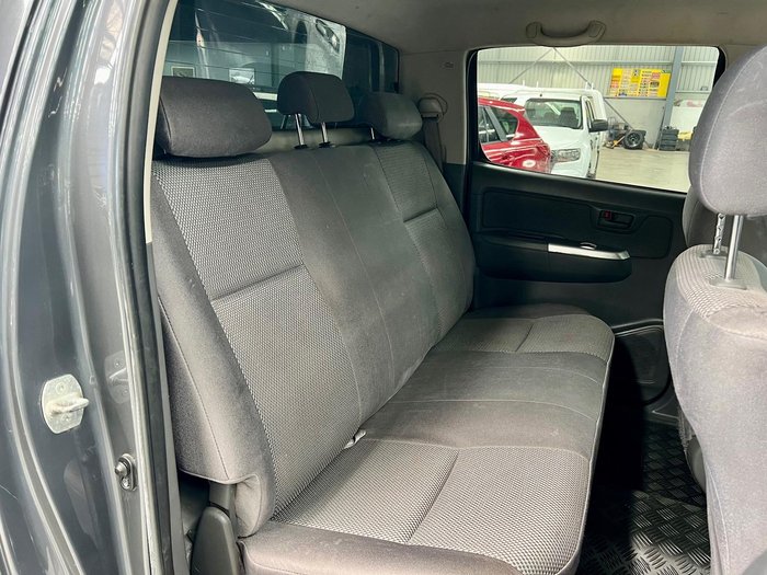 2013 Toyota Hilux SR5 KUN26R MY12 4X4 Charcoal Grey