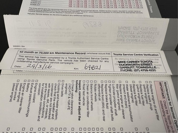 2013 Toyota Hilux SR5 KUN26R MY12 4X4 Charcoal Grey