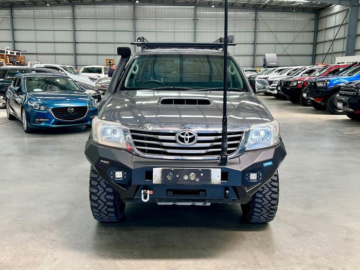 2013 Toyota Hilux SR5 KUN26R MY12 4X4 Charcoal Grey