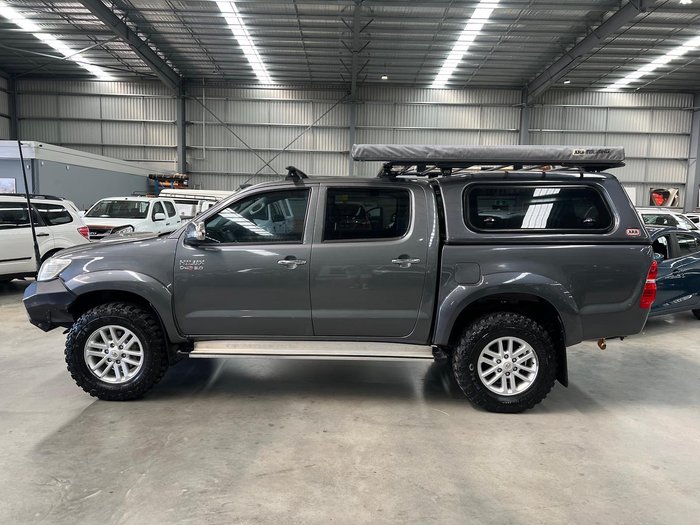 2013 Toyota Hilux SR5 KUN26R MY12 4X4 Charcoal Grey