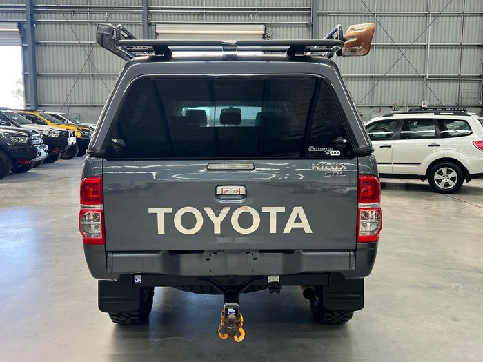 2013 Toyota Hilux SR5 KUN26R MY12 4X4 Charcoal Grey