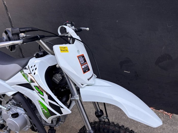 2026 Kawasaki 2026 Kawasaki 110CC KLX110DTFNN WHITE