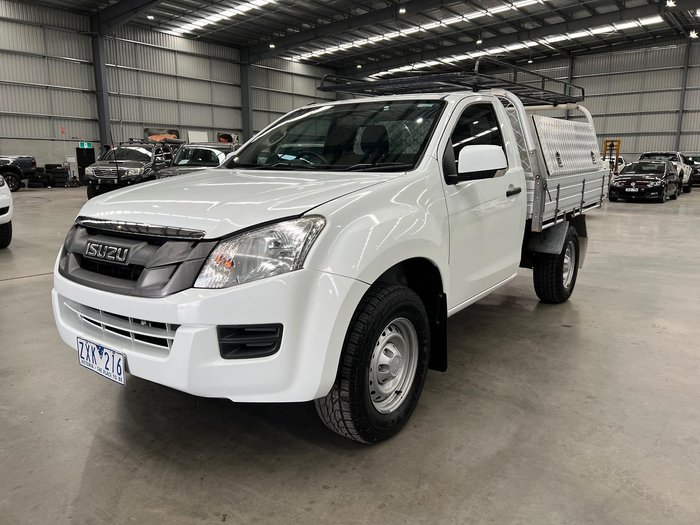 2013 Isuzu D-MAX SX MY12 4X4 Dual Range Splash White