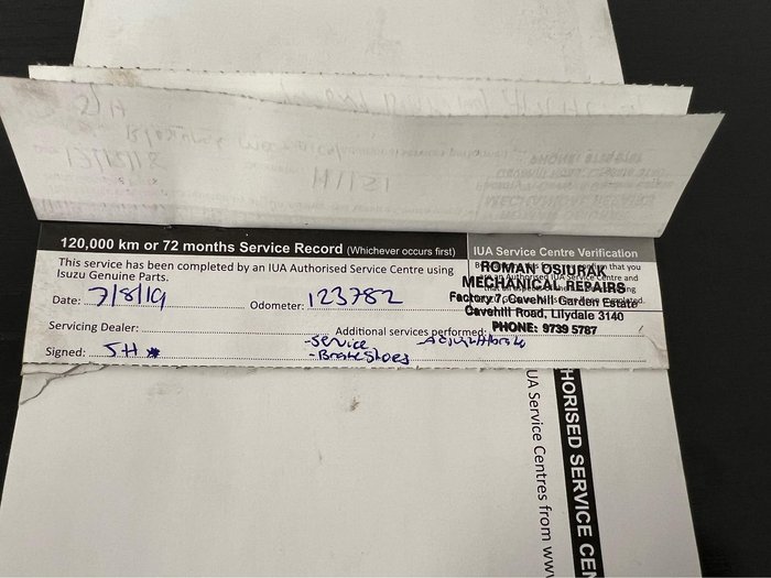 2013 Isuzu D-MAX SX MY12 4X4 Dual Range Splash White