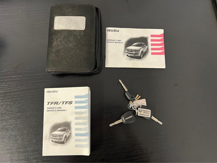 2013 Isuzu D-MAX SX MY12 4X4 Dual Range Splash White