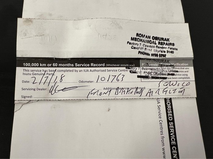 2013 Isuzu D-MAX SX MY12 4X4 Dual Range Splash White