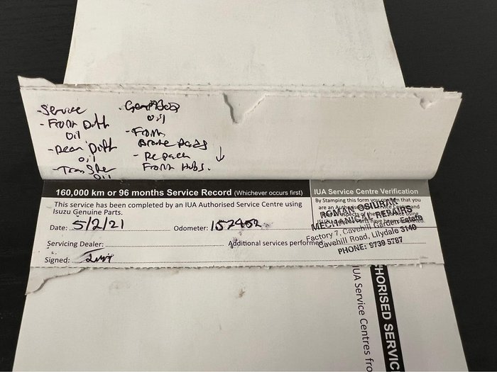 2013 Isuzu D-MAX SX MY12 4X4 Dual Range Splash White