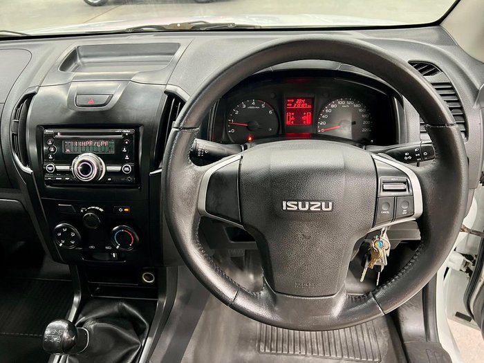 2013 Isuzu D-MAX SX MY12 4X4 Dual Range Splash White