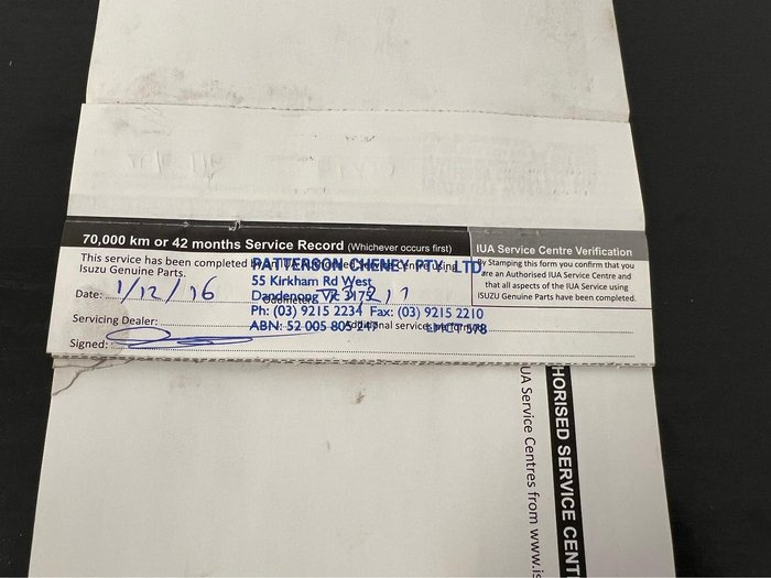 2013 Isuzu D-MAX SX MY12 4X4 Dual Range Splash White