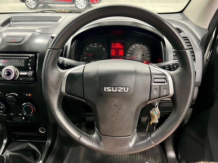 2013 Isuzu D-MAX SX MY12 4X4 Dual Range Splash White