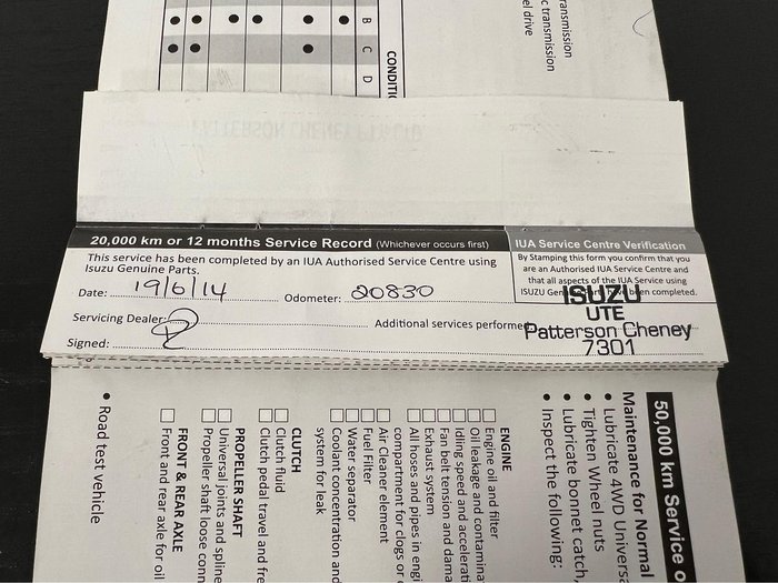 2013 Isuzu D-MAX SX MY12 4X4 Dual Range Splash White