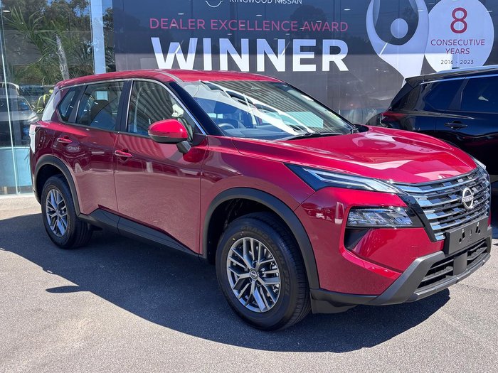 2026 Nissan X-TRAIL ST T33 MY26 4X4 On Demand Scarlet Ember