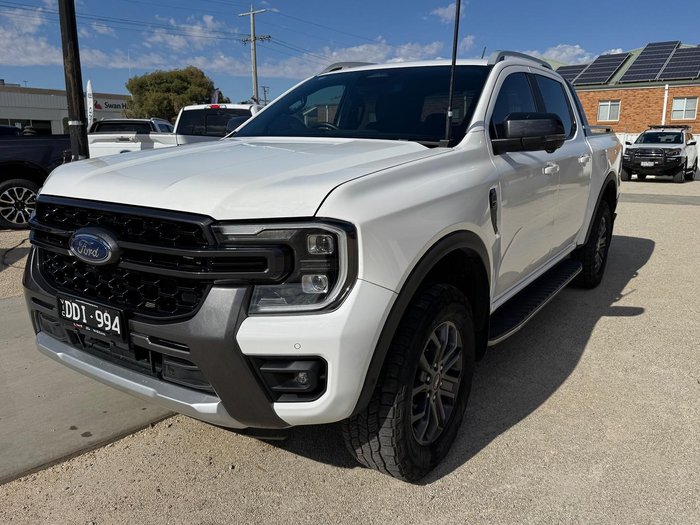 2024 Ford Ranger Wildtrak MY24.50 4X4 Dual Range Arctic White