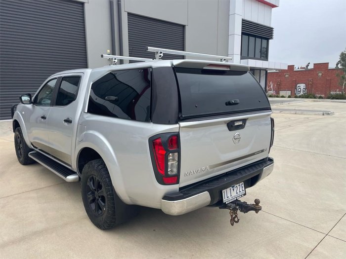 2017 Nissan Navara SL D23 Series 2 4X4 Dual Range Brilliant Silver