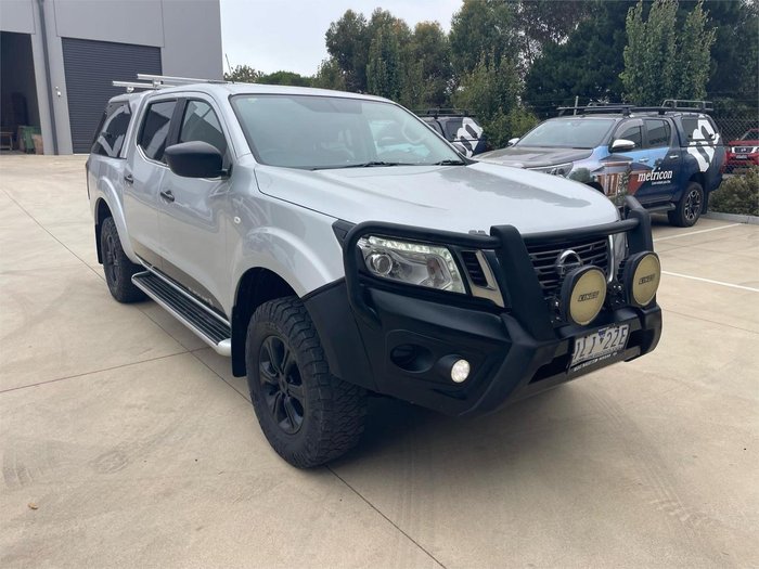 2017 Nissan Navara SL D23 Series 2 4X4 Dual Range Brilliant Silver