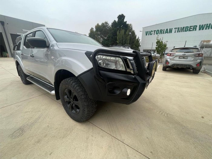 2017 Nissan Navara SL D23 Series 2 4X4 Dual Range Brilliant Silver