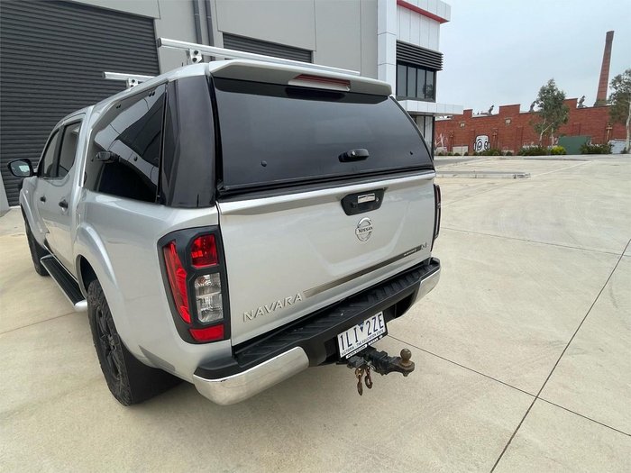 2017 Nissan Navara SL D23 Series 2 4X4 Dual Range Brilliant Silver
