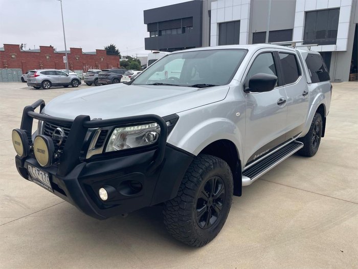 2017 Nissan Navara SL D23 Series 2 4X4 Dual Range Brilliant Silver
