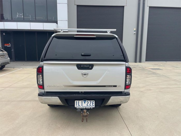 2017 Nissan Navara SL D23 Series 2 4X4 Dual Range Brilliant Silver