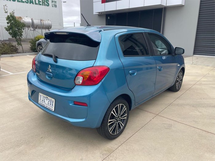 2016 Mitsubishi Mirage LS LA MY16 Cyber Blue