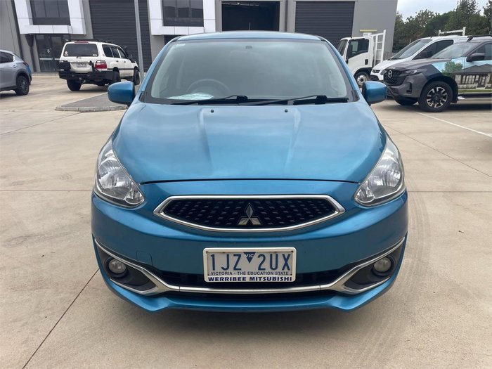 2016 Mitsubishi Mirage LS LA MY16 Cyber Blue