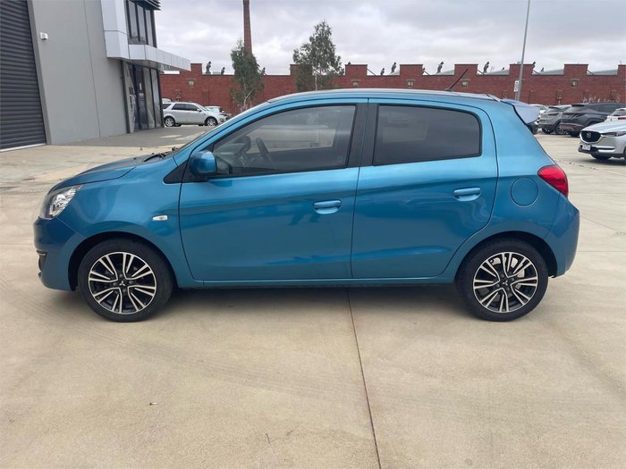 2016 Mitsubishi Mirage LS LA MY16 Cyber Blue
