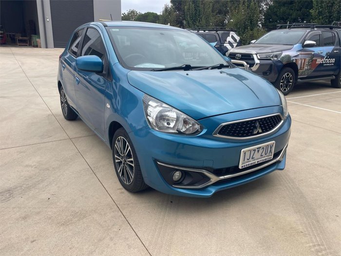 2016 Mitsubishi Mirage LS LA MY16 Cyber Blue