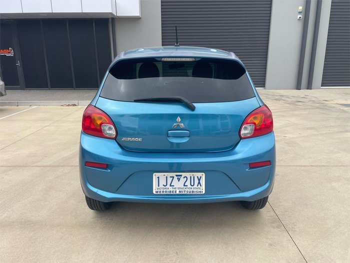 2016 Mitsubishi Mirage LS LA MY16 Cyber Blue
