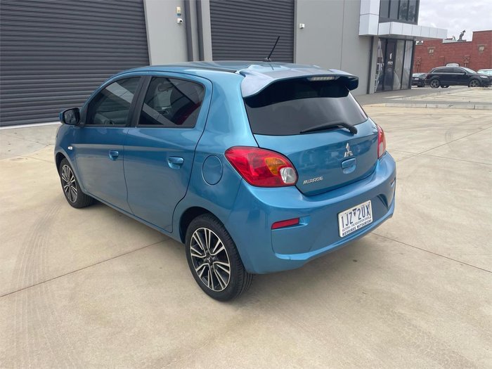 2016 Mitsubishi Mirage LS LA MY16 Cyber Blue