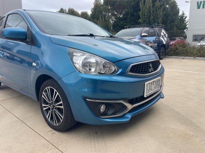 2016 Mitsubishi Mirage LS LA MY16 Cyber Blue