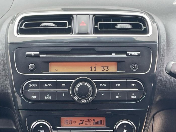 2016 Mitsubishi Mirage LS LA MY16 Cyber Blue