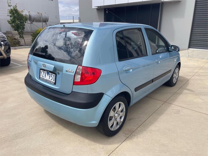 2010 Hyundai Getz S TB MY09 Sky Blue