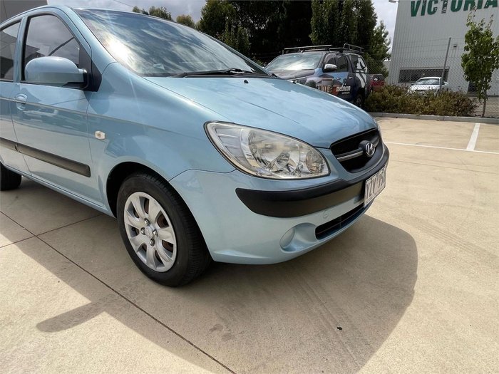 2010 Hyundai Getz S TB MY09 Sky Blue
