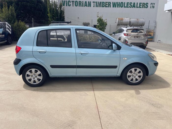 2010 Hyundai Getz S TB MY09 Sky Blue