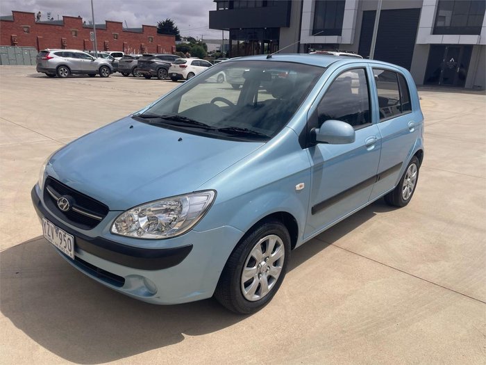 2010 Hyundai Getz S TB MY09 Sky Blue