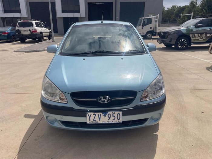 2010 Hyundai Getz S TB MY09 Sky Blue