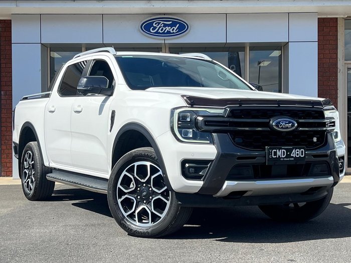2023 Ford Ranger Wildtrak MY23.50 4X4 Dual Range Arctic White
