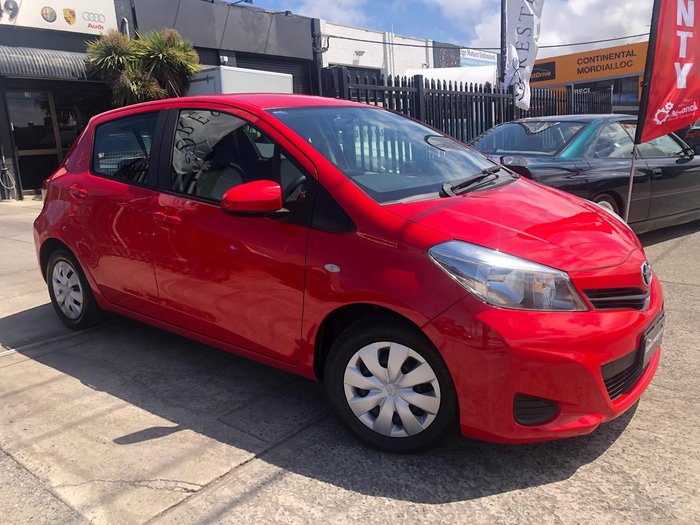 2014 Toyota Yaris YR NCP130R Cherry