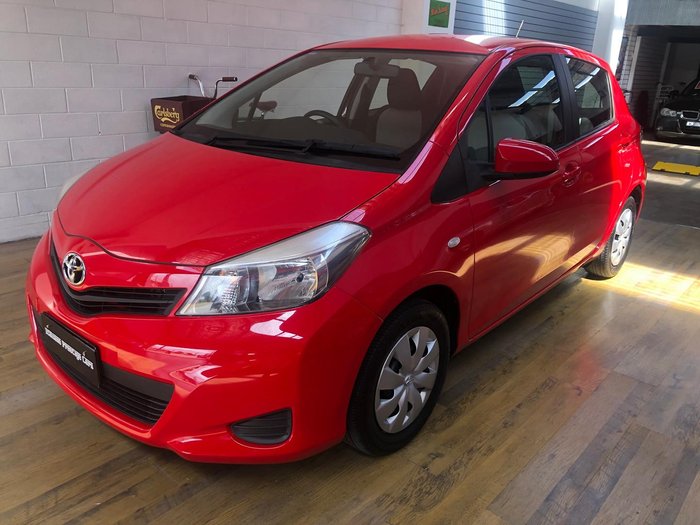 2014 Toyota Yaris YR NCP130R Cherry