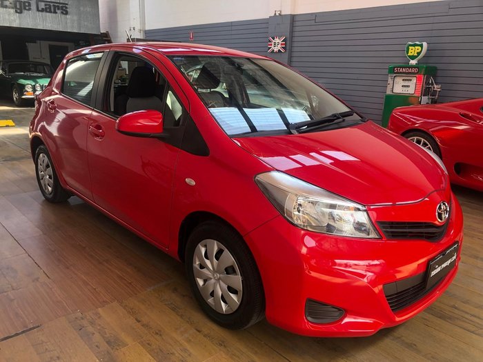 2014 Toyota Yaris YR NCP130R Cherry